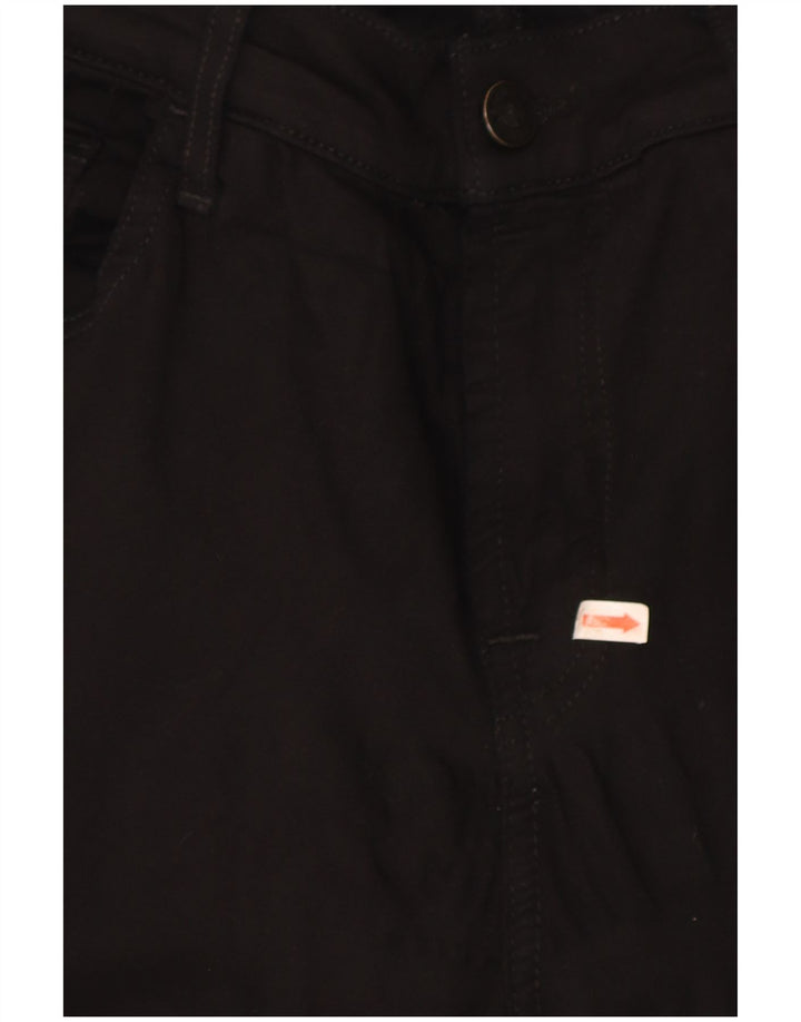 7 For All Mankind Blugi subțiri pentru bărbați W33 L33 Modal negru