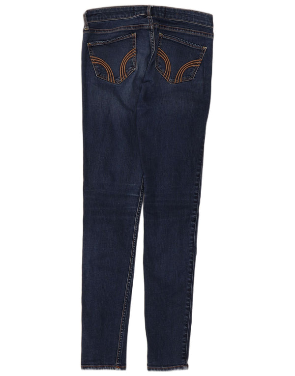 Blugi skinny pentru femei Hollister US 1 XS W25 L29 Bumbac albastru