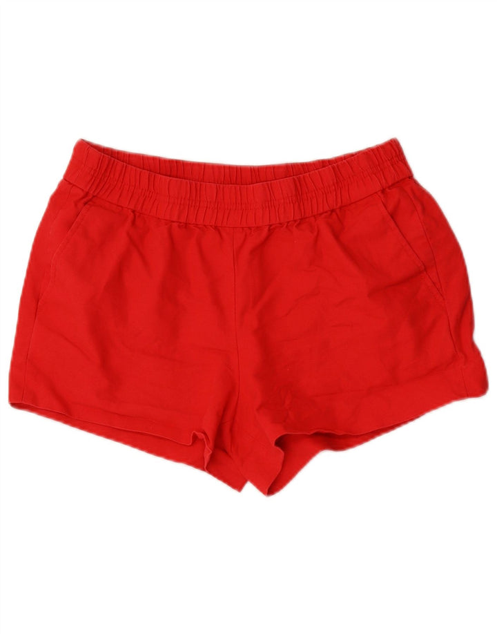 Pantaloni scurți sport pentru femei J. Crew US 6 Medium W28 Bumbac roșu