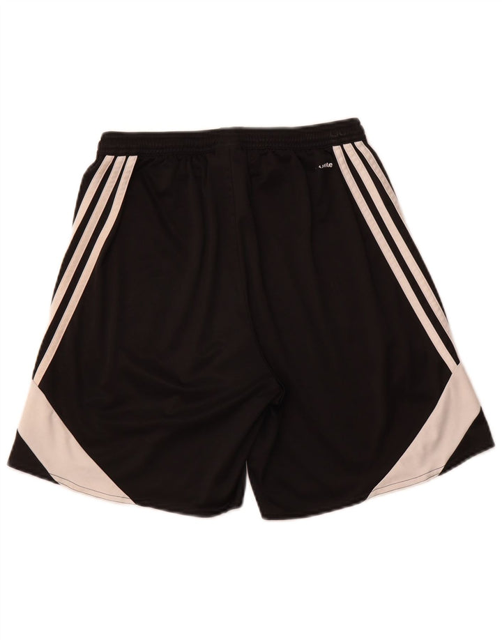Pantaloni scurți sport pentru bărbați ADIDAS Climalite, mediu negru, poliester color bloc