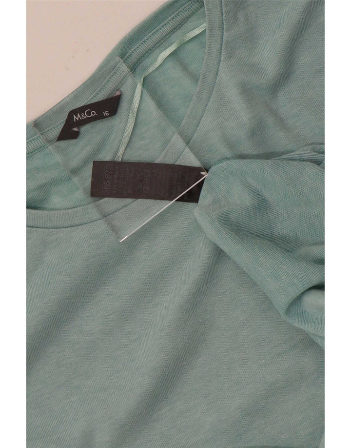 Tricou Fete M&Co Top 15-16 Ani Poliester Verde
