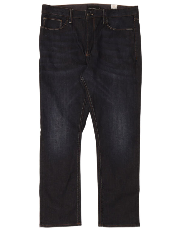 Marks & Spencer Blugi Slim Autograph pentru bărbați W36 L29 Bumbac bleumarin
