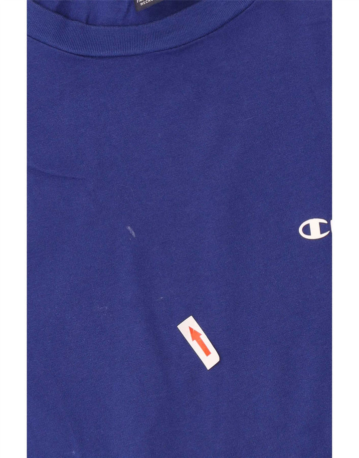 Tricou Bărbați Champion Top XL Bumbac Albastru