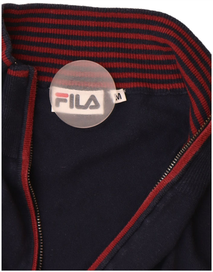 Pulover cardigan FILA Băieți 15-16 Ani Mediu Bleumarin