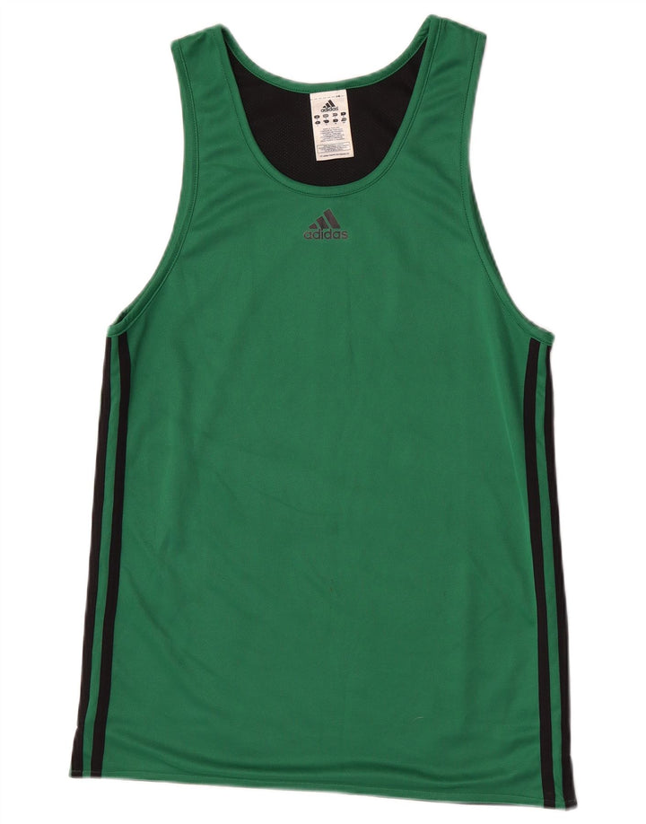 Vestă pentru bărbați Adidas Top Mic Verde Poliester