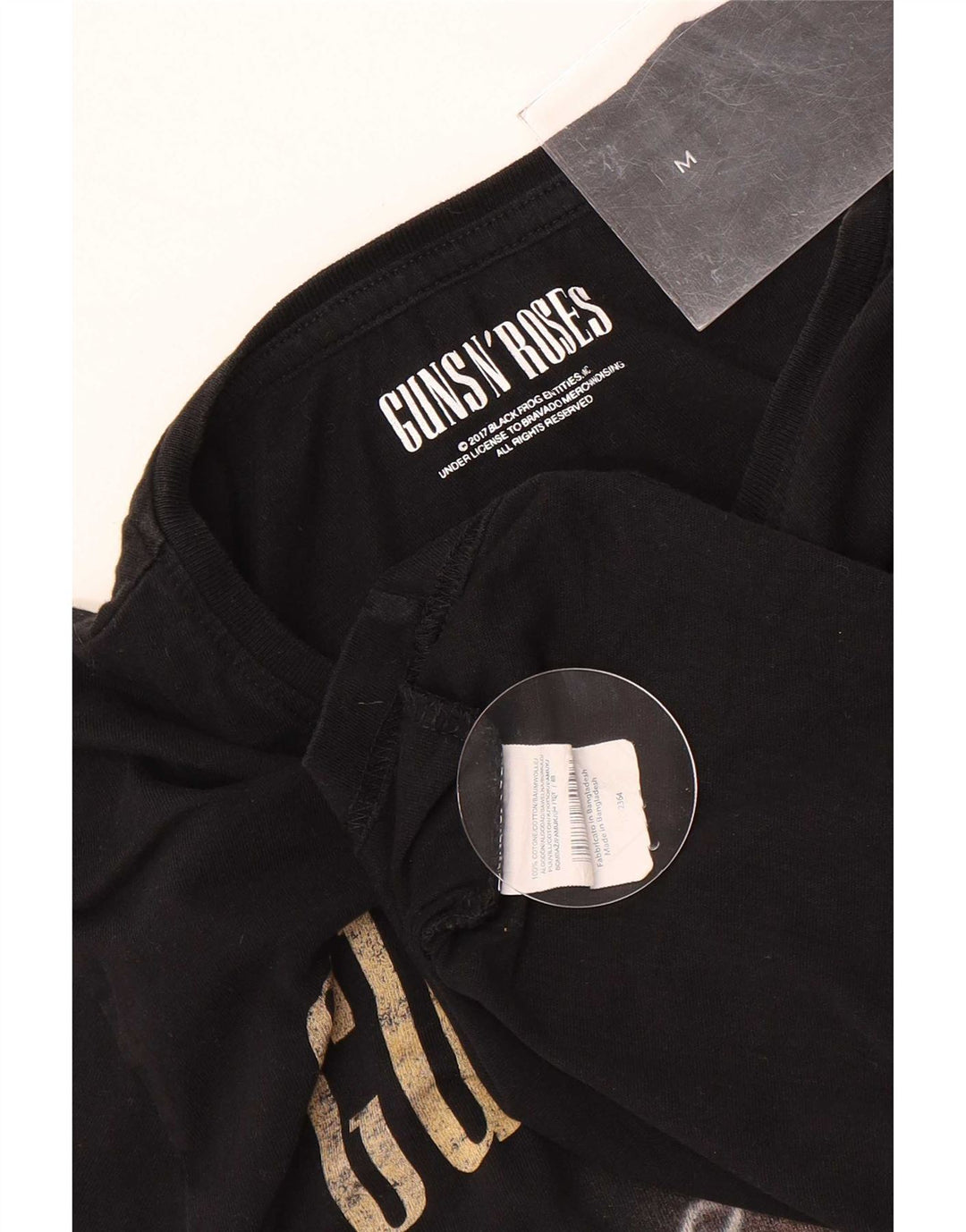 Tricou grafic pentru bărbați Guns N' Roses Top, bumbac mediu negru