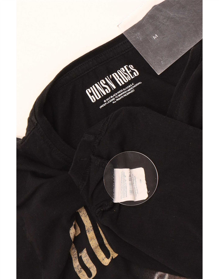 Tricou grafic pentru bărbați Guns N' Roses Top, bumbac mediu negru