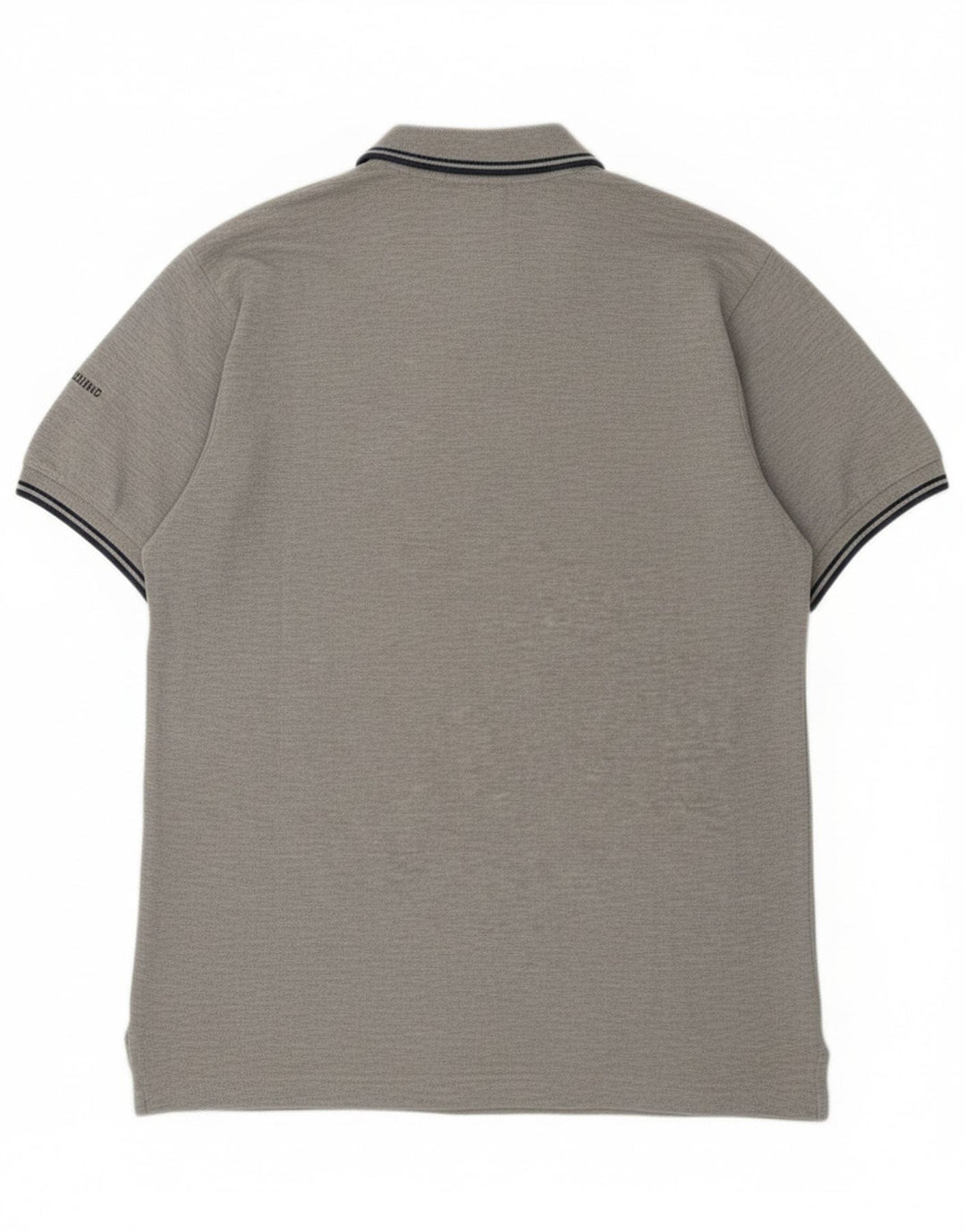 Marina Yachting Tricou polo cu grafică pentru bărbați, bumbac gri mediu