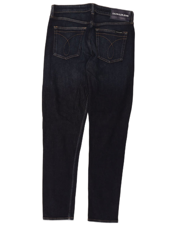Blugi skinny Calvin Klein pentru bărbați W32 L32 bumbac bleumarin