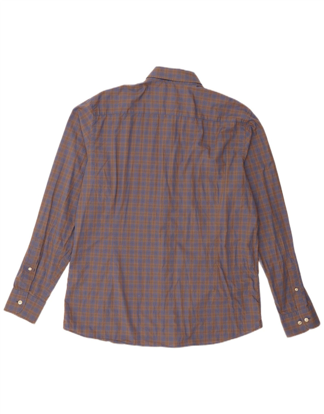 Cămașă pentru bărbați Hackett Slim Fit XL, maro, bumbac cu carouri