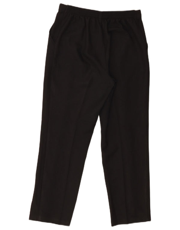 Pantaloni casual drepti pentru femei Marks & Spencer UK 10 Small W30 L26 Negru