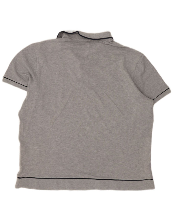 Tricou polo Lacoste pentru bărbați, cu formă regulată, mărimea 6 XL, bumbac gri