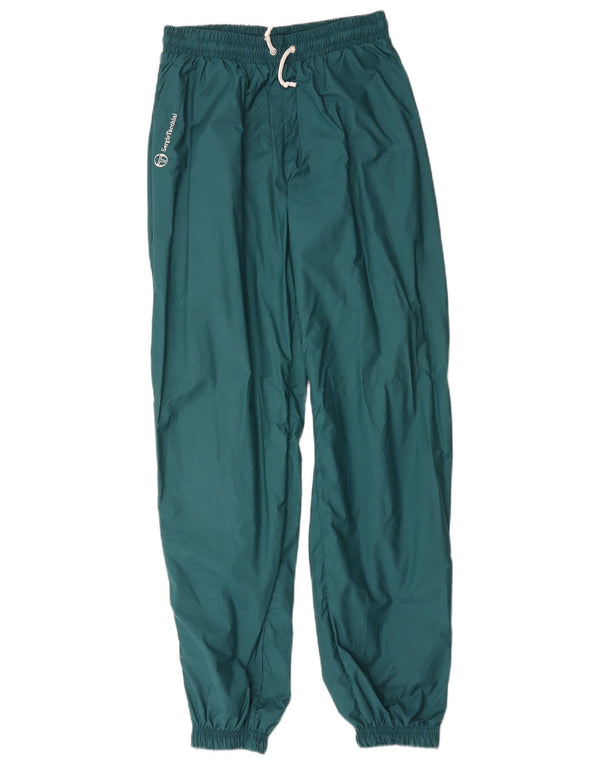 Sergio Tacchini Pantaloni de trening pentru bărbați Joggeri IT 48 Bumbac verde mediu
