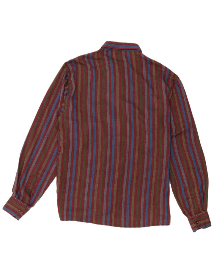 Cămașă de flanel pentru bărbați Benetton, bumbac cu dungi multicolore