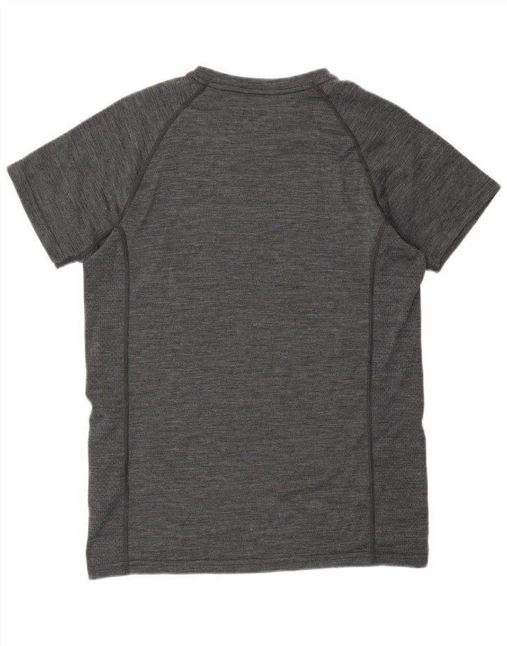 Tricou pentru bărbați Mountain Warehouse Top Mediu Gri din Lână Merinos