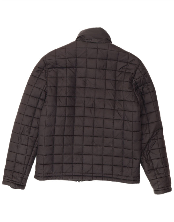 Jachetă căptușită pentru bărbați Superdry UK 40, mare, negru, nailon