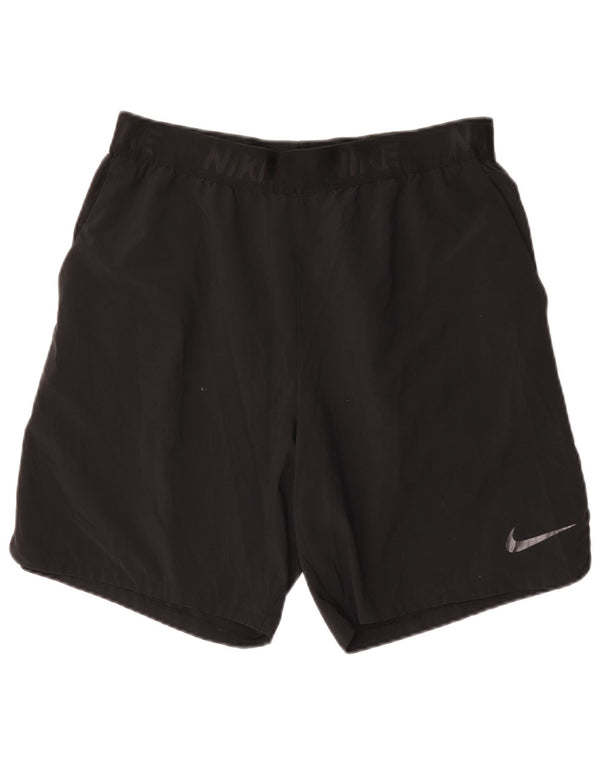 Pantaloni scurți sport grafic Nike pentru bărbați, mari, negru