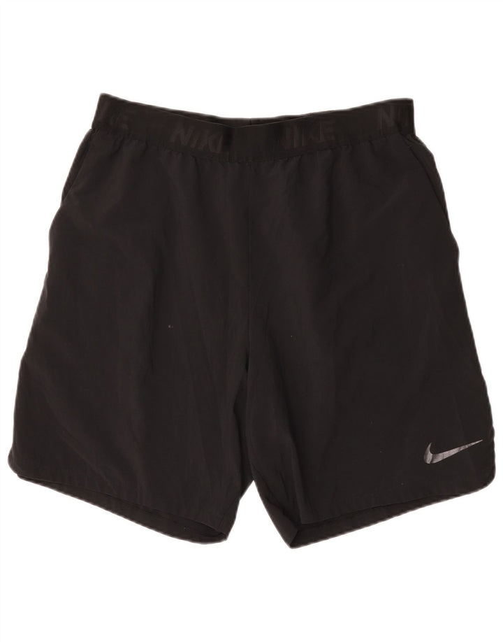 Pantaloni scurți sport grafic Nike pentru bărbați, mari, negru