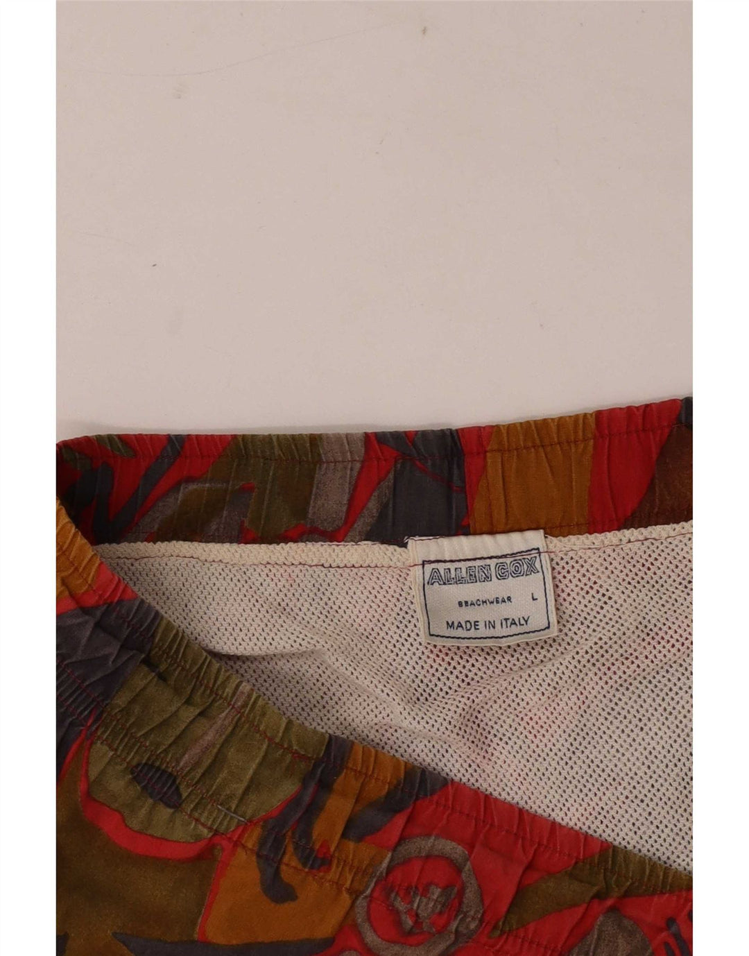 Allen Cox Pantaloni scurți de înot pentru bărbați, mari, multicolore, cu model