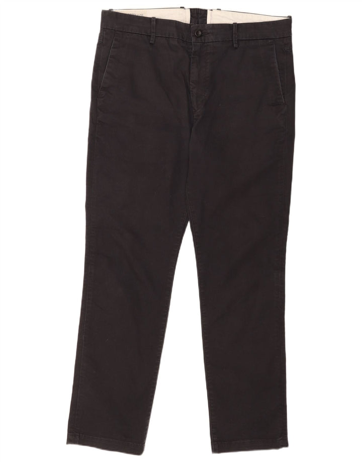 Pantaloni chino slim pentru bărbați Levi's W36 L32 bumbac negru