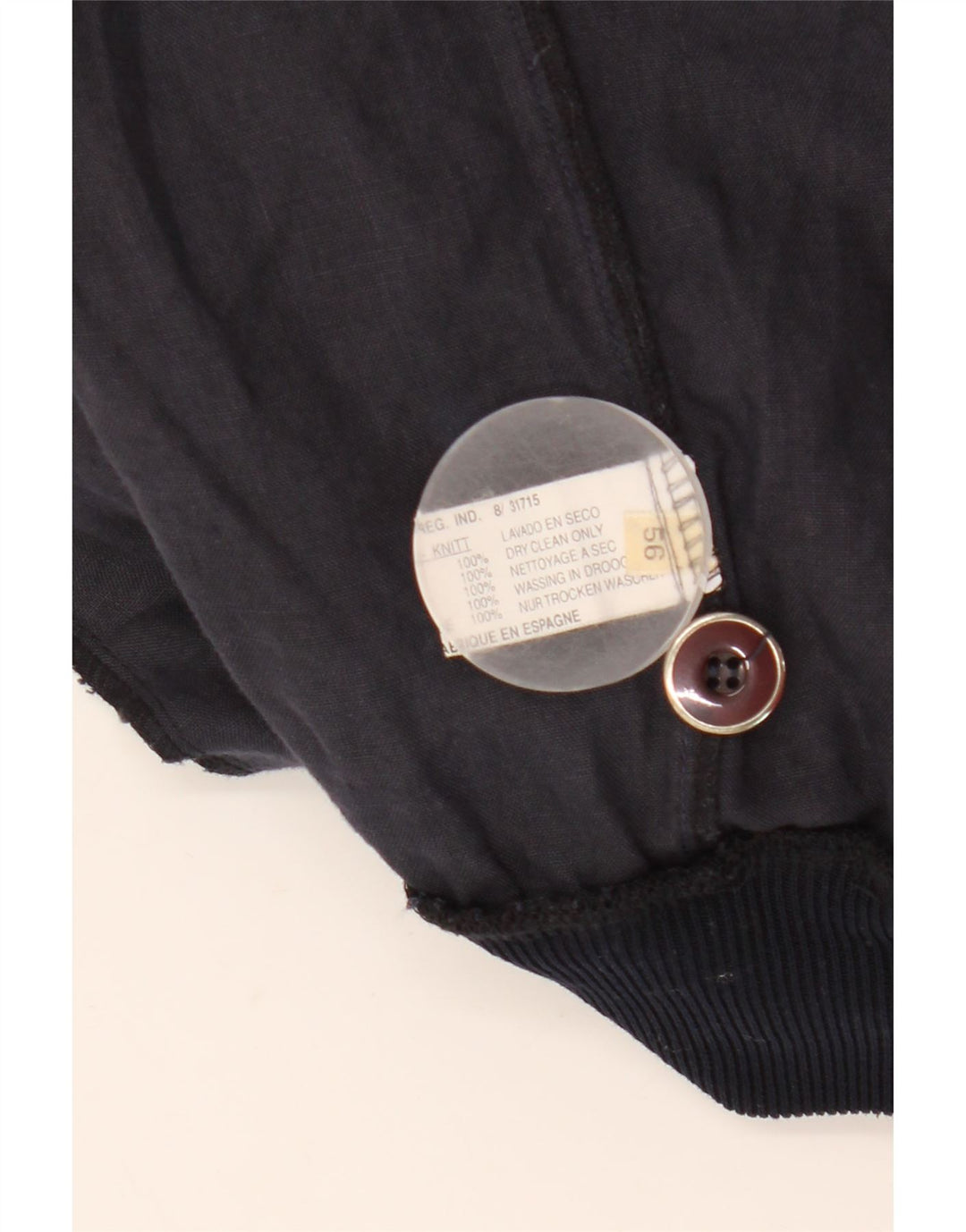 Bomber vintage pentru bărbați UK 40 mare, in dungi, albastru marin