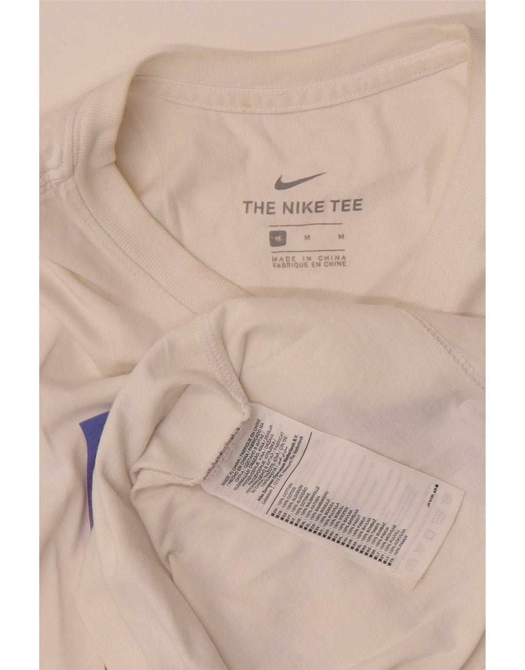 Tricou grafic pentru bărbați Nike Top Medium White Bumbac