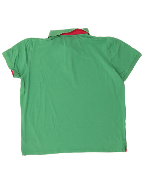 Tricou polo pentru bărbați Gant, bumbac verde XL