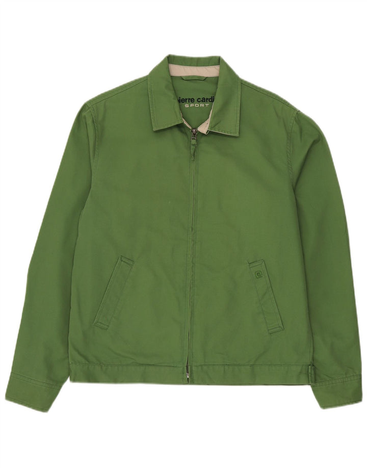 Jachetă bomber pentru bărbați Pierre Cardin IT 48 verde mediu