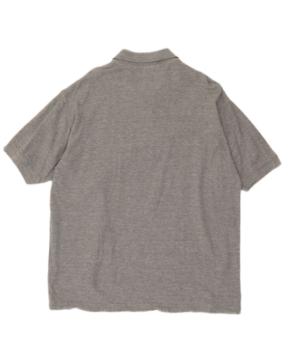 Tricou polo pentru bărbați ASICS, mare, gri bumbac cu pete