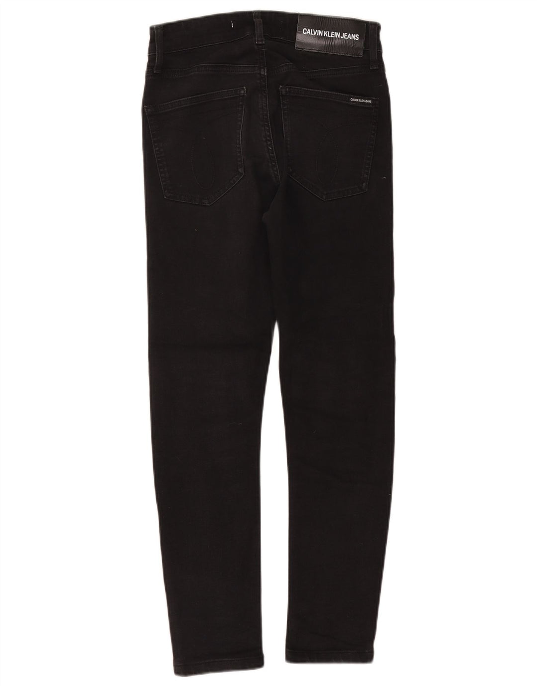 Blugi slim pentru femei Calvin Klein W29 L26 bumbac negru