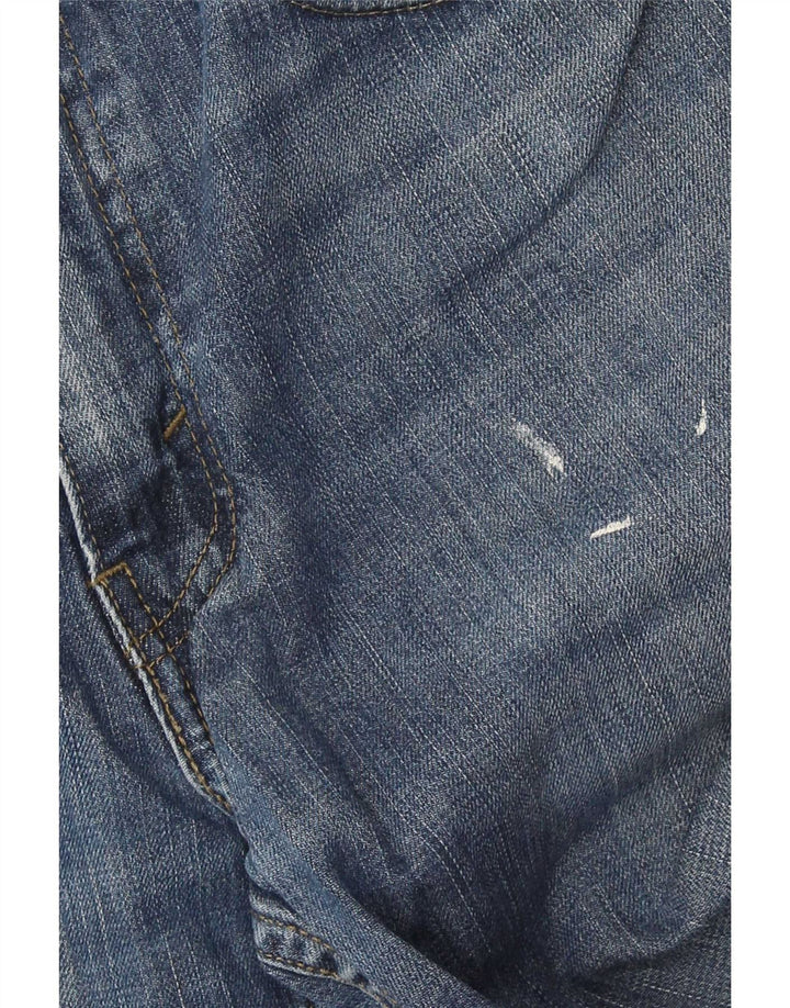 Blugi Levi's 511 Distressed Slim W34 L32 Bumbac albastru