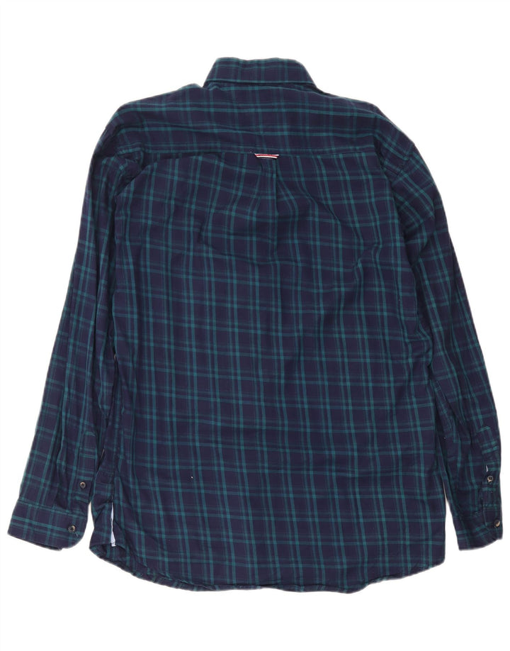 Cămașă personalizată pentru bărbați Tommy Hilfiger, XL, albastru marine, carouri
