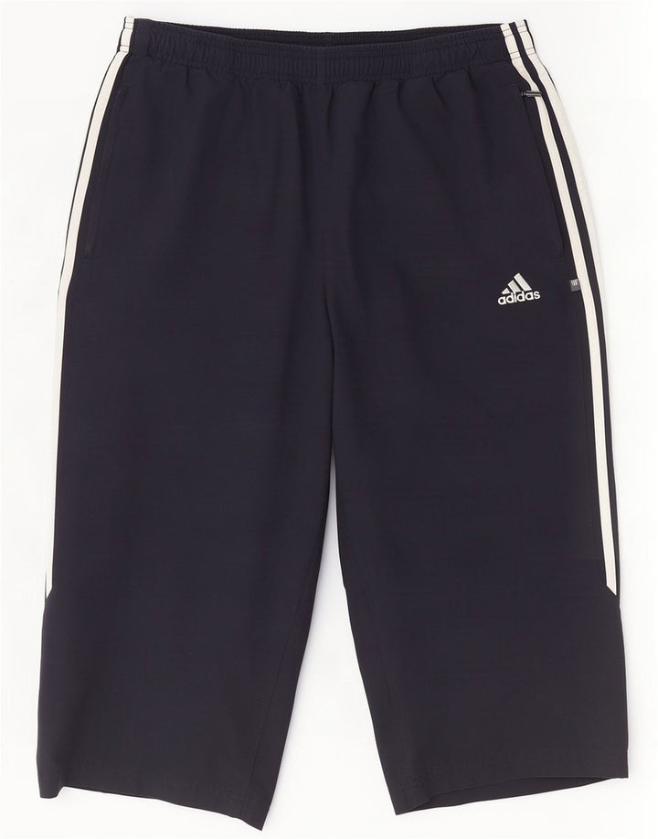 Pantaloni scurți sport Bermuda Adidas pentru bărbați, mari bleumarin