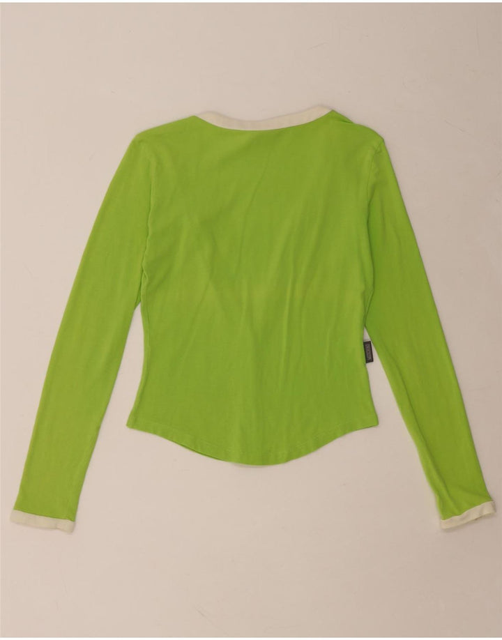 Top cardigan pentru femei MOSCHINO UK 14 verde mediu