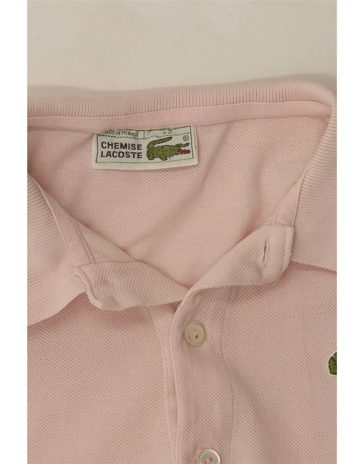 Tricou polo Lacoste pentru femei Mărimea 42 mare roz