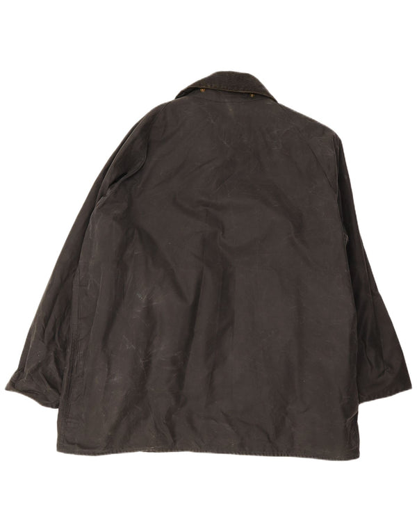Jachetă pentru bărbați Barbour din bumbac cerat EU 50 Medium Negru