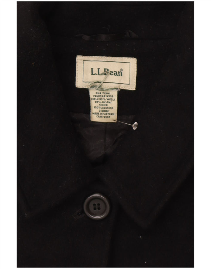 Palton pentru femei L.L.Bean UK 20 2XL Lână neagră