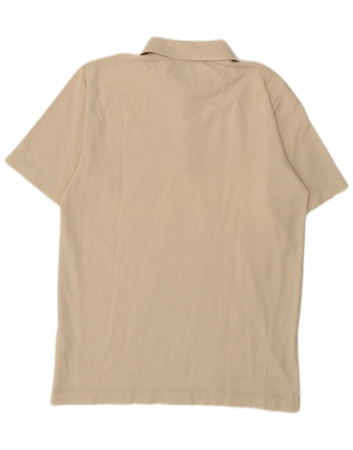 Tricou polo Marlboro Classics pentru bărbați, bumbac alb mediu