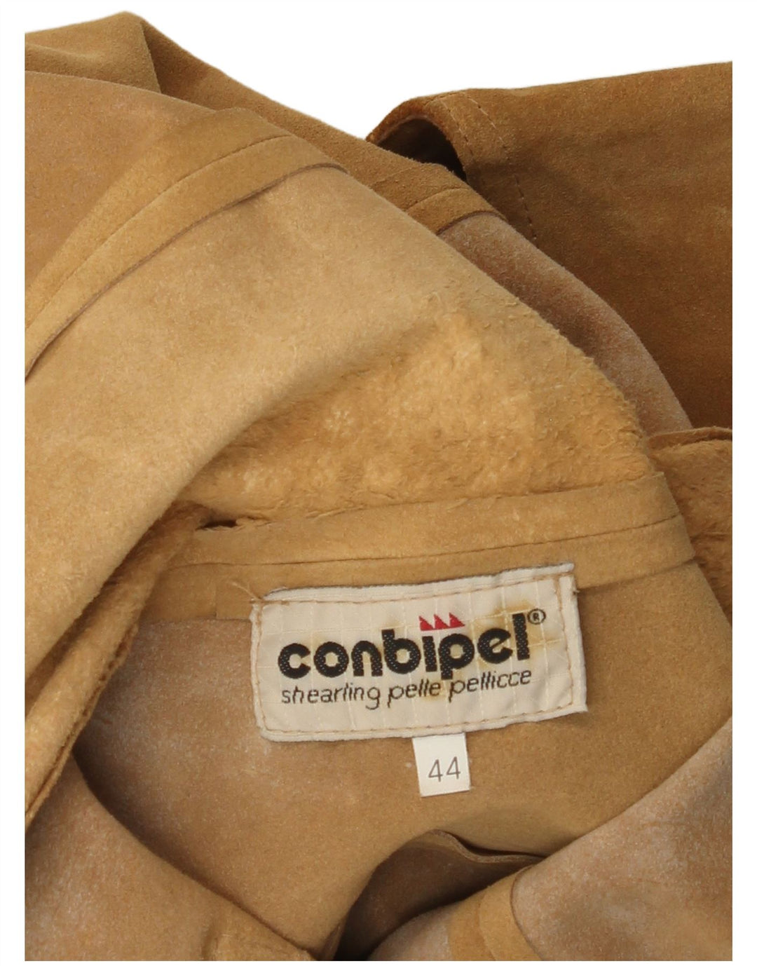 Gilet Conbipel Femei din piele intoarsa IT 44 Medium Brown Leather
