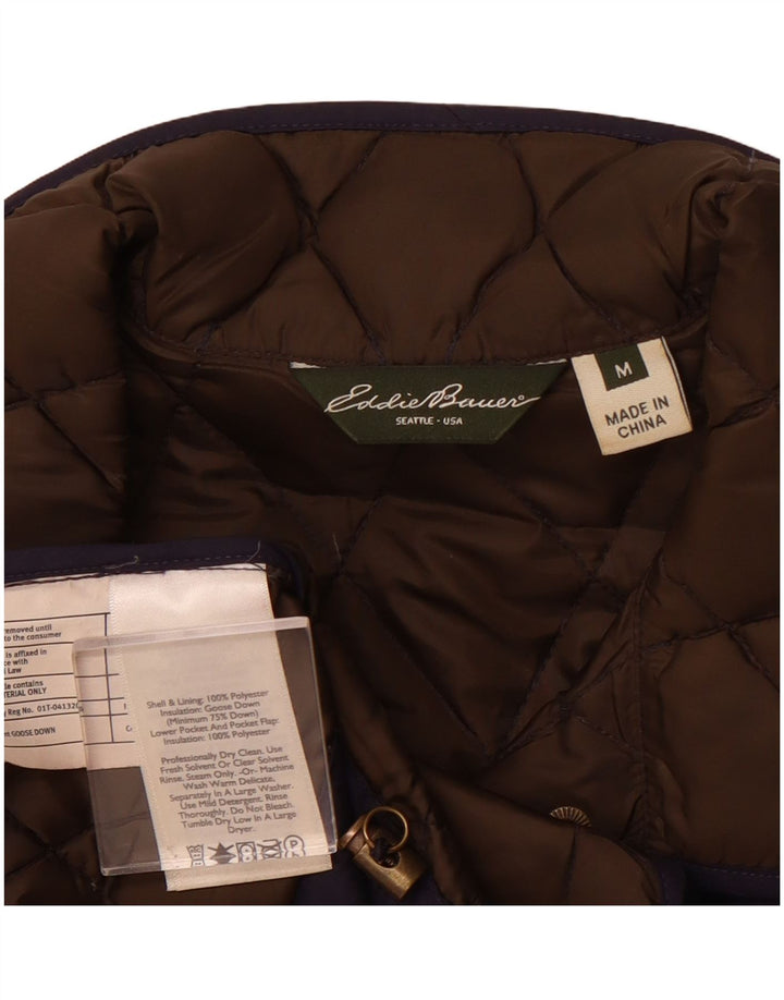 Jachetă căptușită pentru femei EDDIE BAUER UK 14 Poliester bleumarin mediu