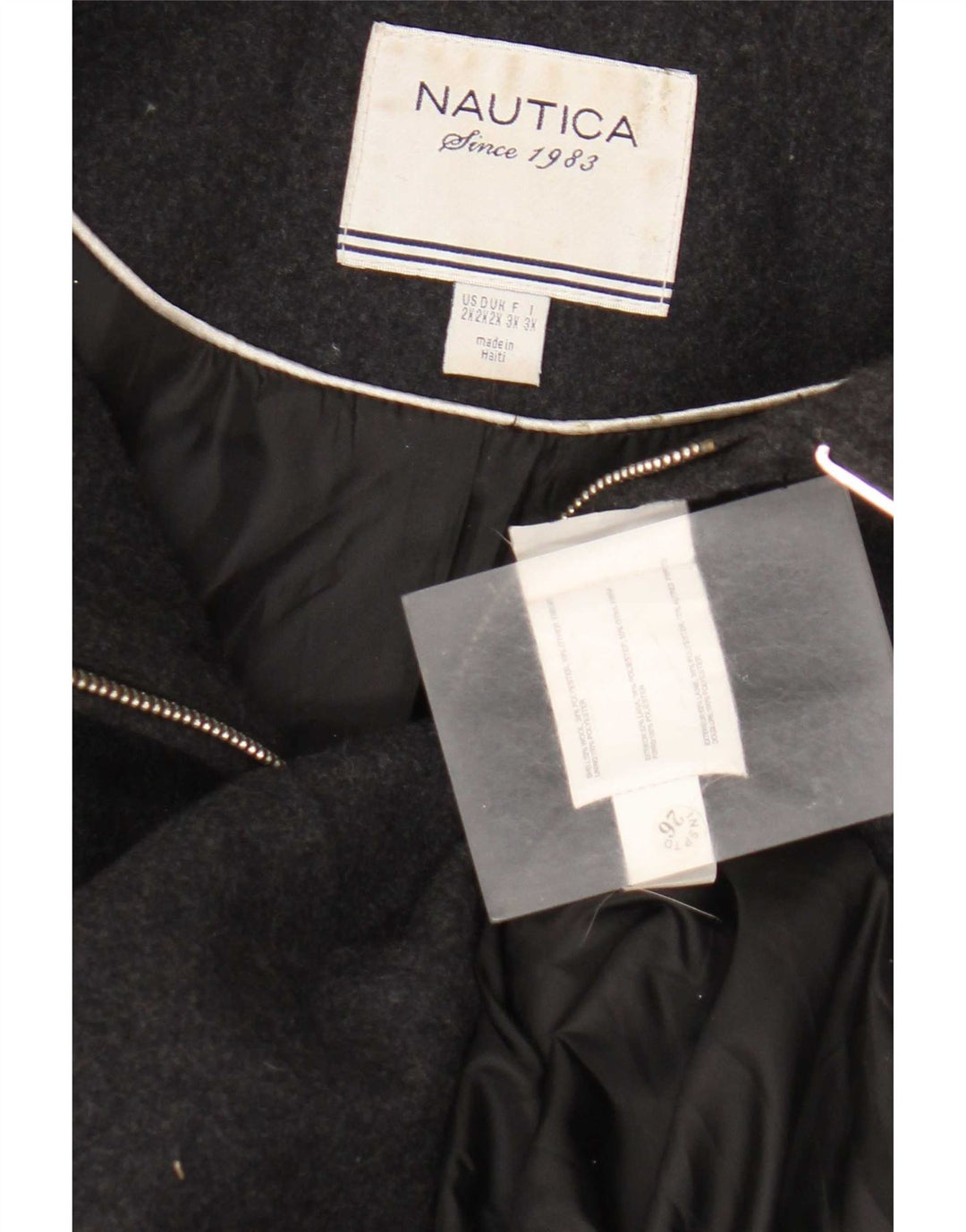 Bomber pentru femei Nautica UK 20 2XL Lână gri