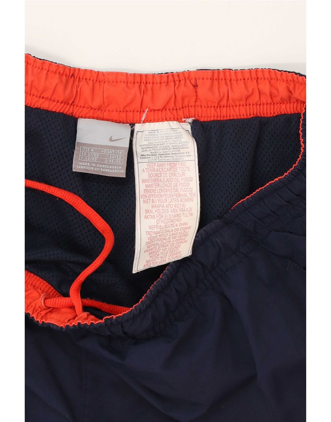 Pantaloni de trening Nike pentru bărbați, nailon mediu bleumarin