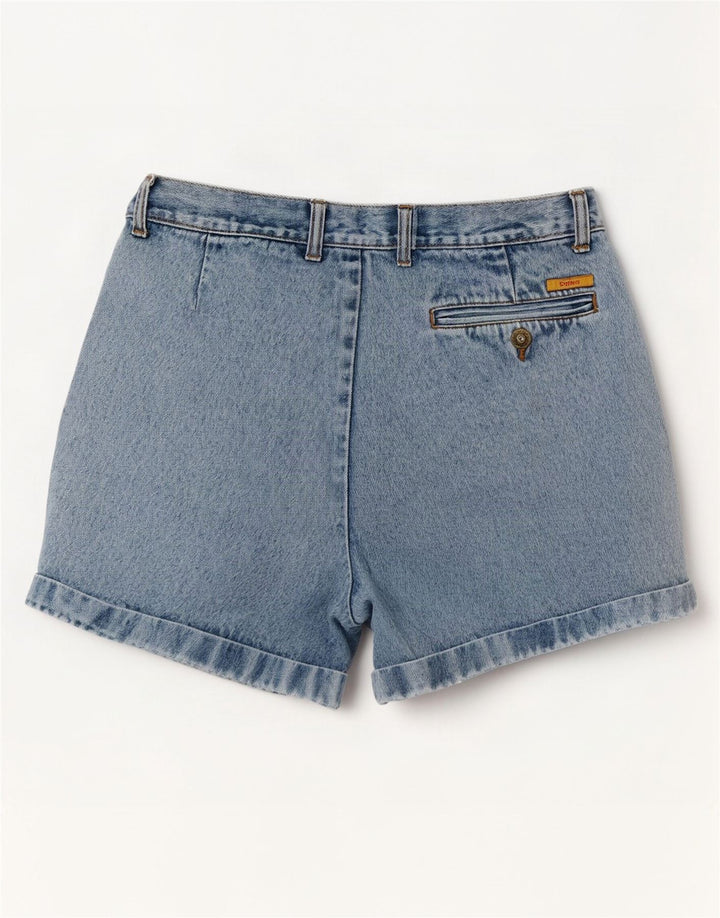 Pantaloni scurți din denim pegged pentru femei Explorer W32, mare, albastru, bumbac