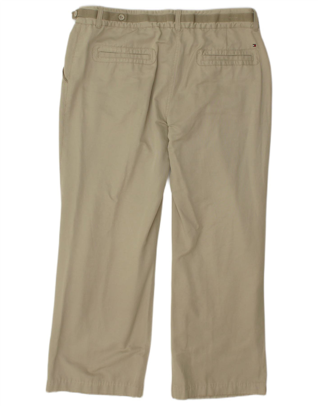 TOMMY HILFIGER Pantaloni casual drepti pentru femei EU 42 Large W34 L27 Bej