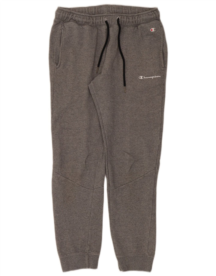 Pantaloni de trening pentru bărbați Champion Pantaloni de jogging, bumbac gri mediu