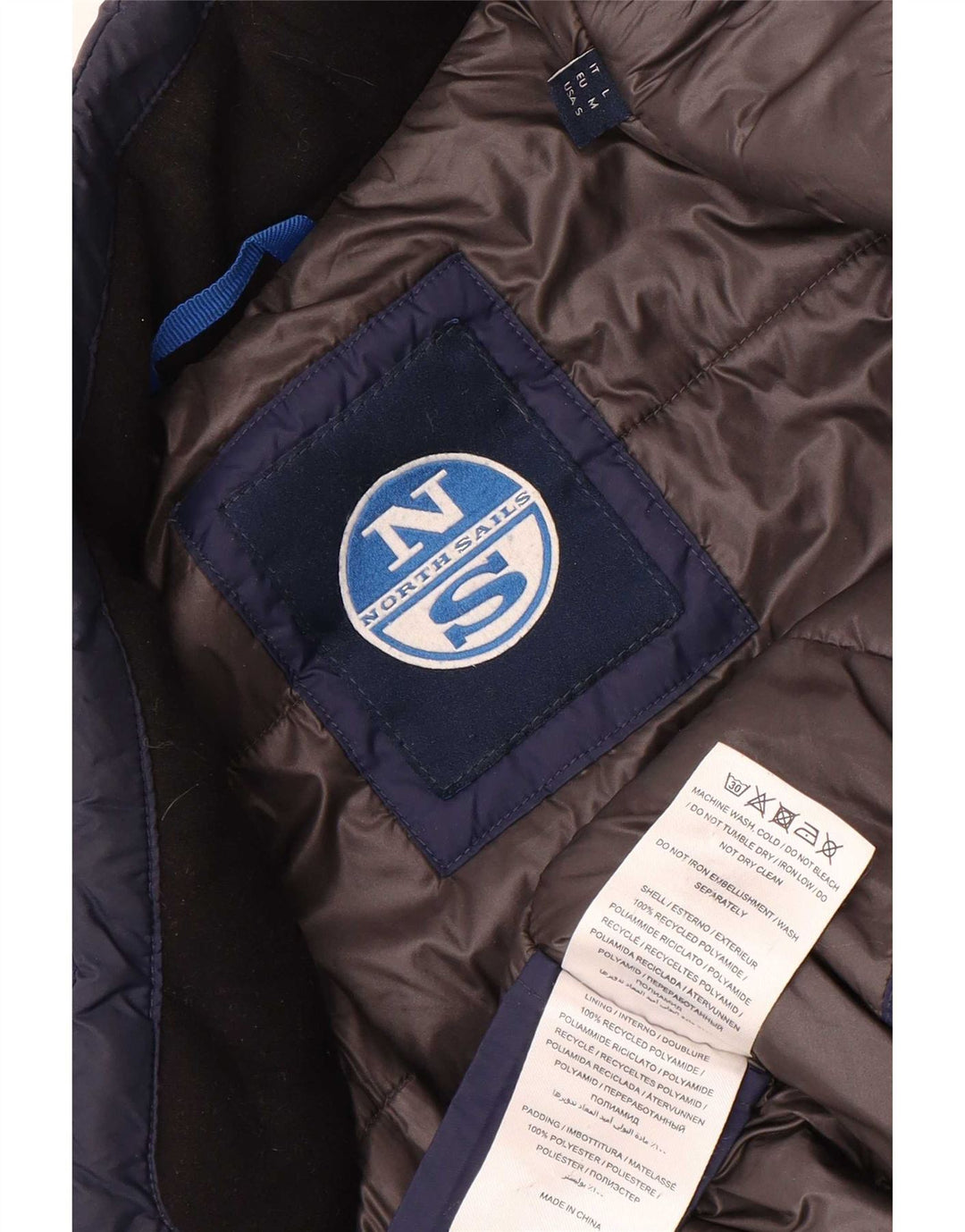 Jachetă Bomber North Sails pentru bărbați UK 38 Medium Bleumarin Poliamidă