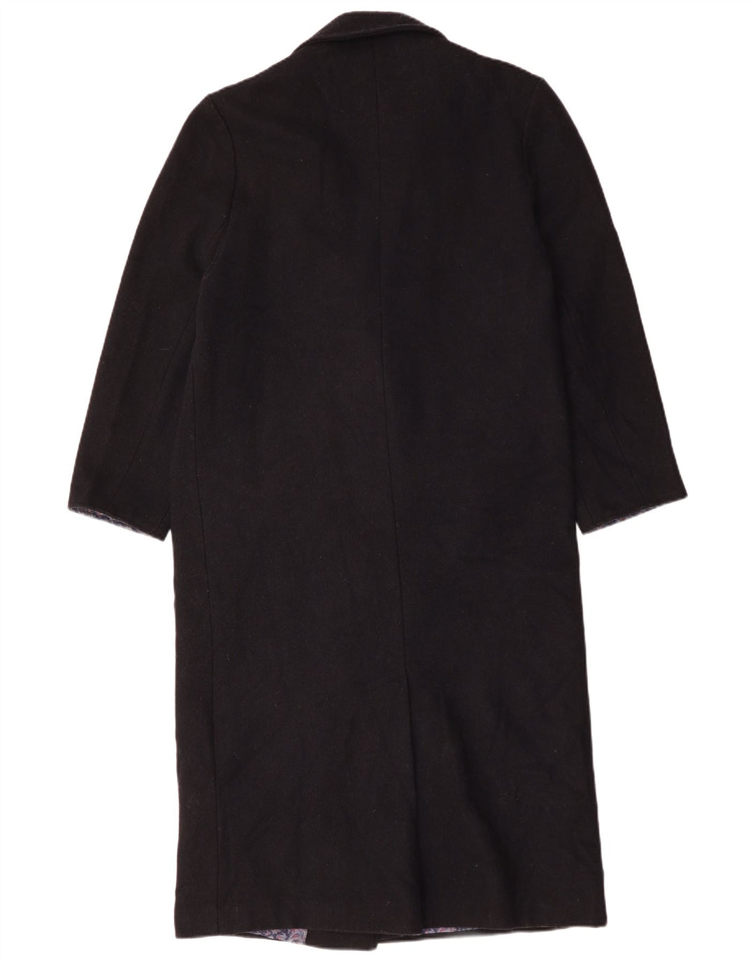 Palton dublu pentru femei Topshop UK 10 mic din lână bleumarin