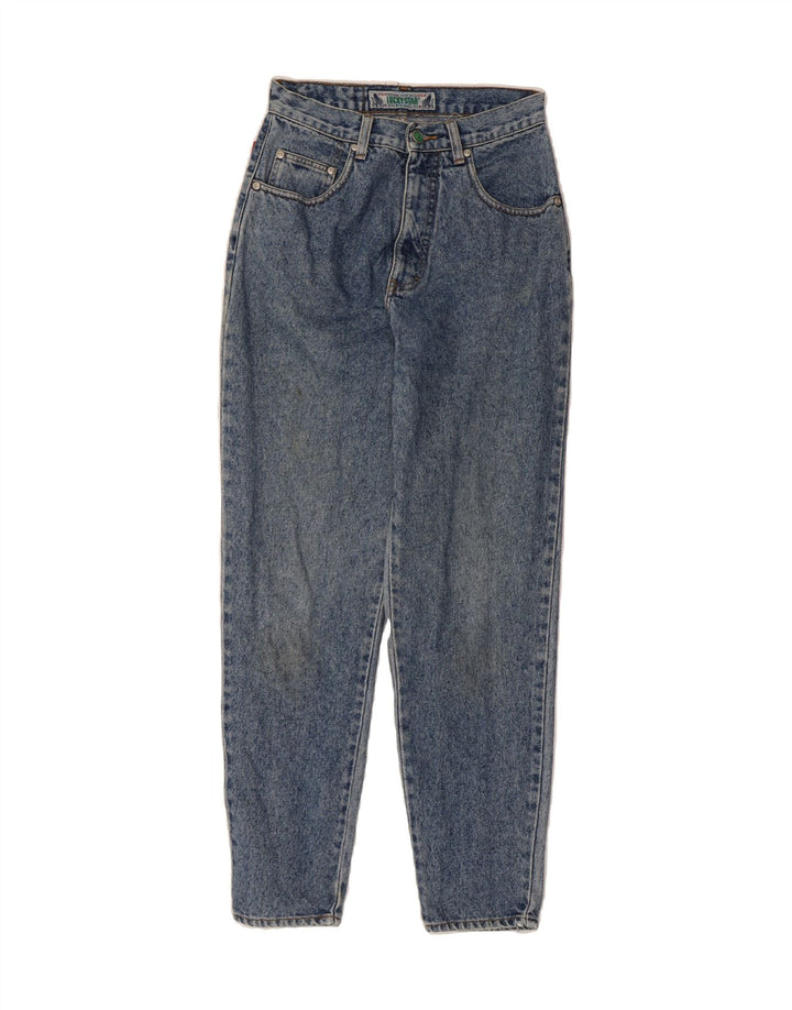 LUCKY STAR Womens Tapered Jeans W26 L30  Blue Vintage Lucky Star and Second-Hand Lucky Star from Messina Hembry 