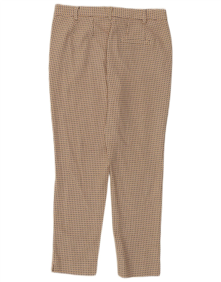 Pantaloni tăiați pentru femei Marks & Spencer, cu model abstract, UK 12 Medium W30 L