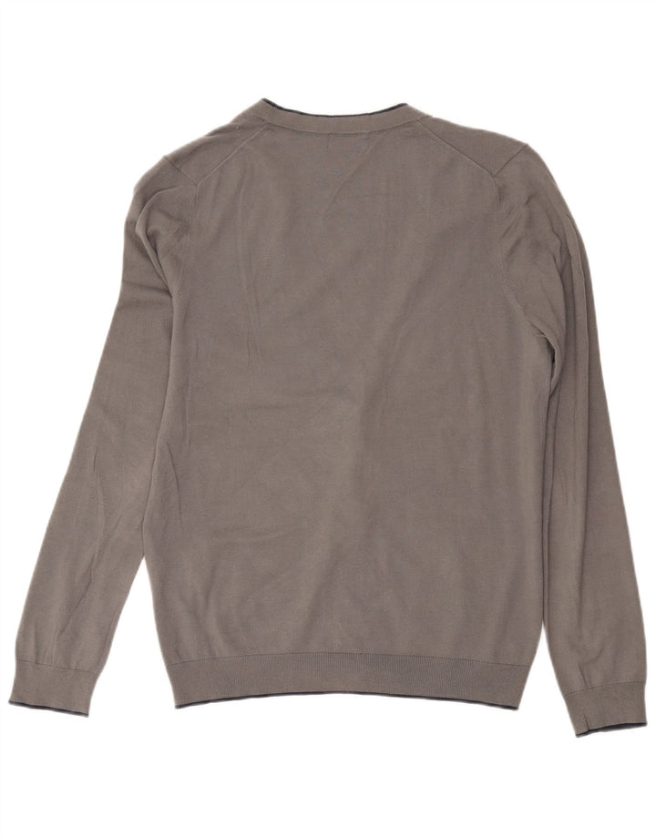 Pulover cardigan pentru bărbați Sisley, mare, gri, bumbac